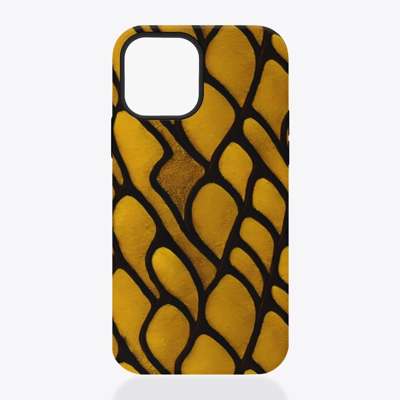 Black and Gold Abstract Design 