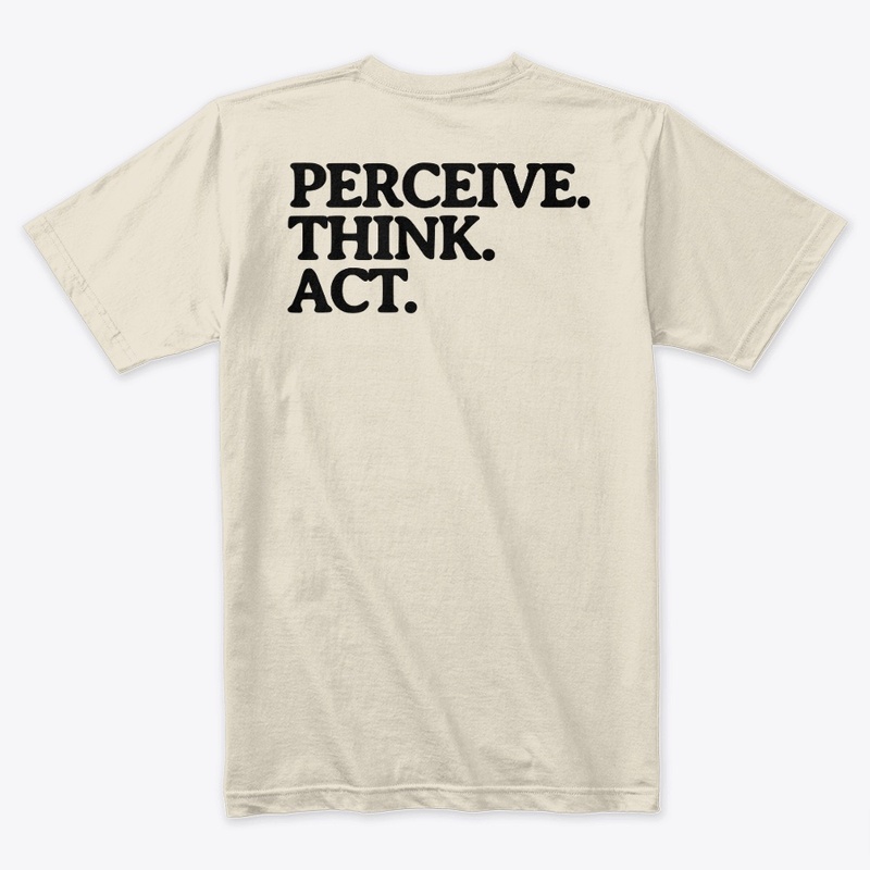 Perceive Think Act Collection Dark Text