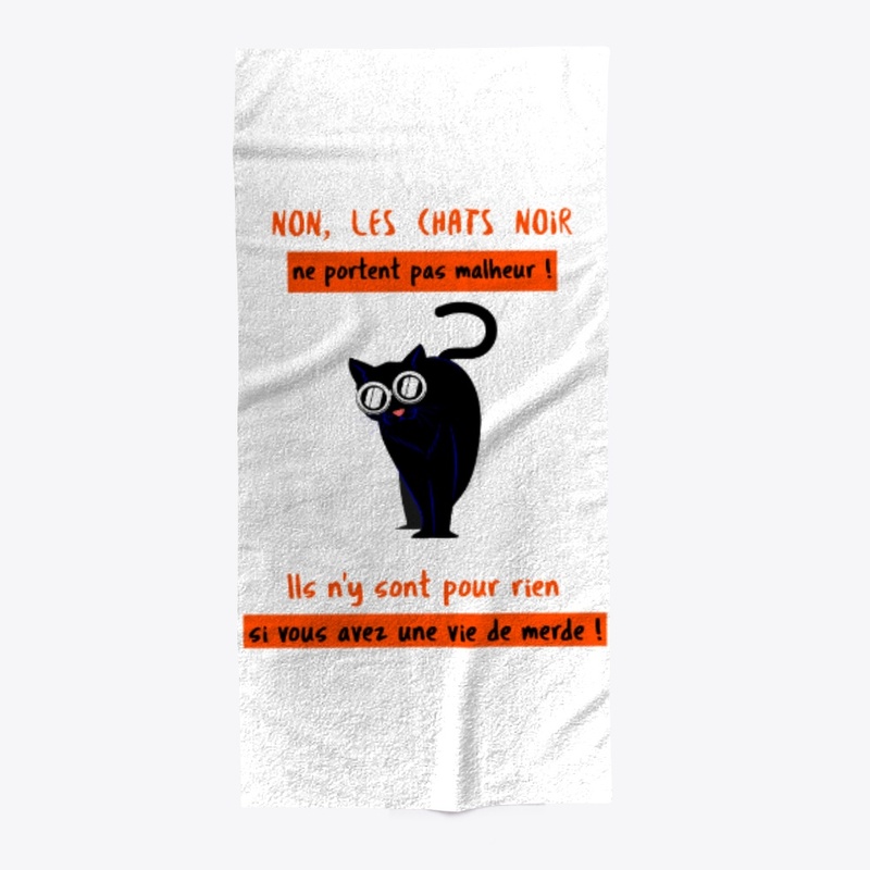 Les chats noirs ne portent pas malheur.