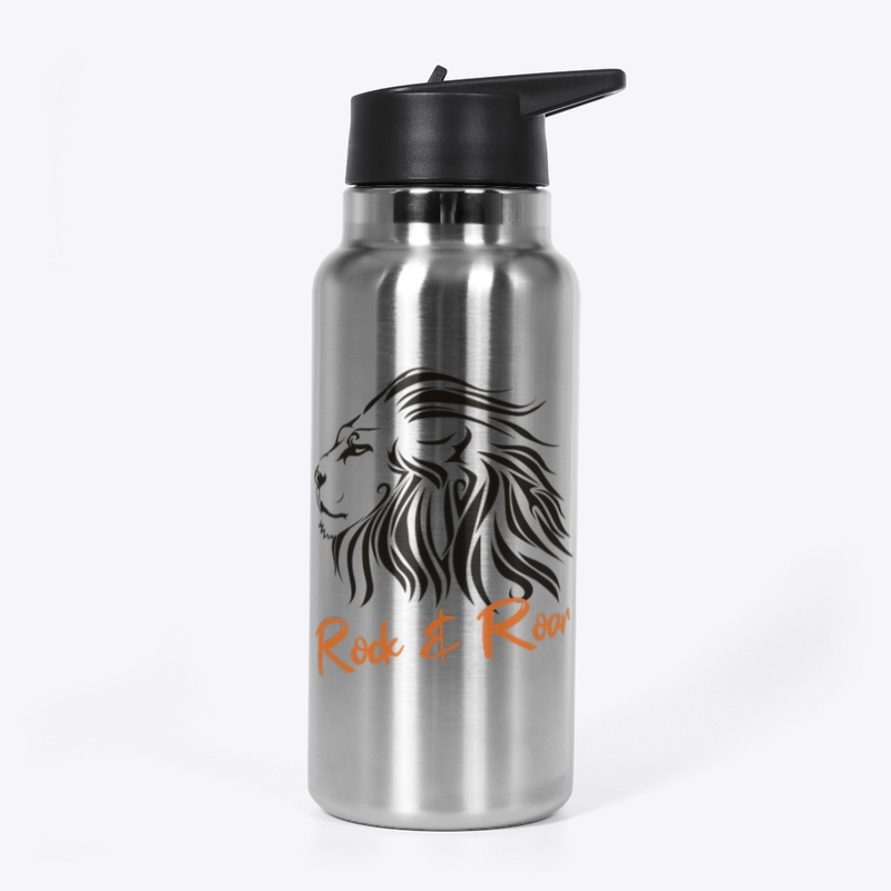 Leo Roar and Rock Water Bottle