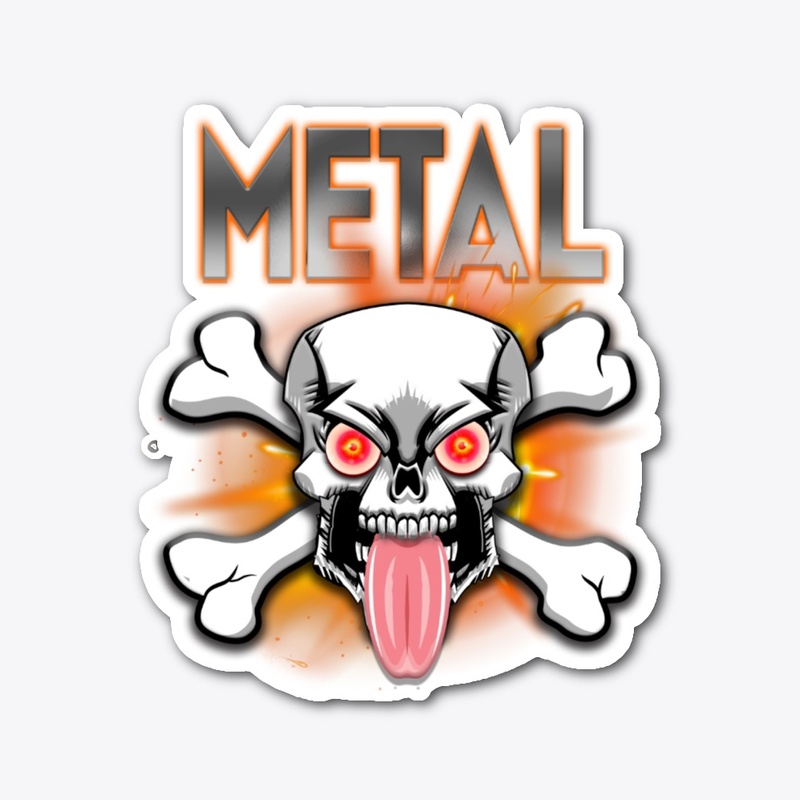 METAL!  Skull and Crossbones