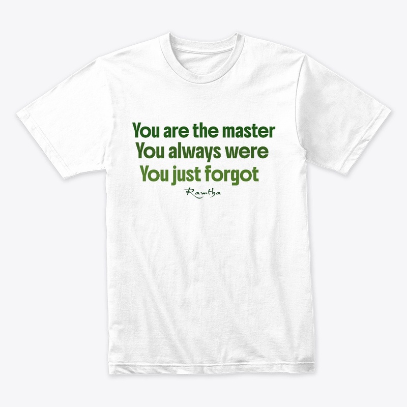 You are the master