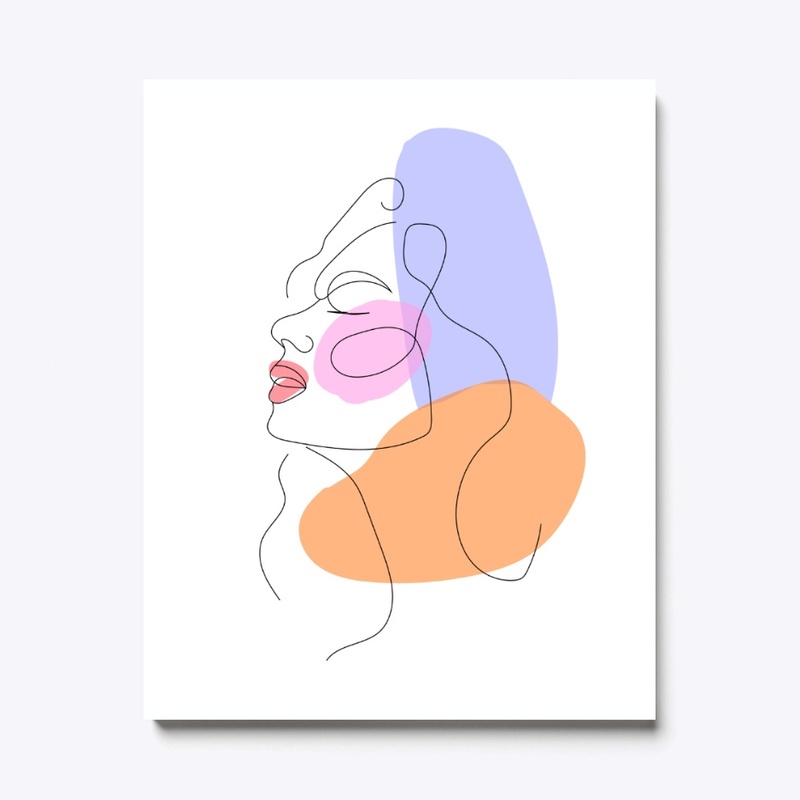 The Thinking Woman Canvas