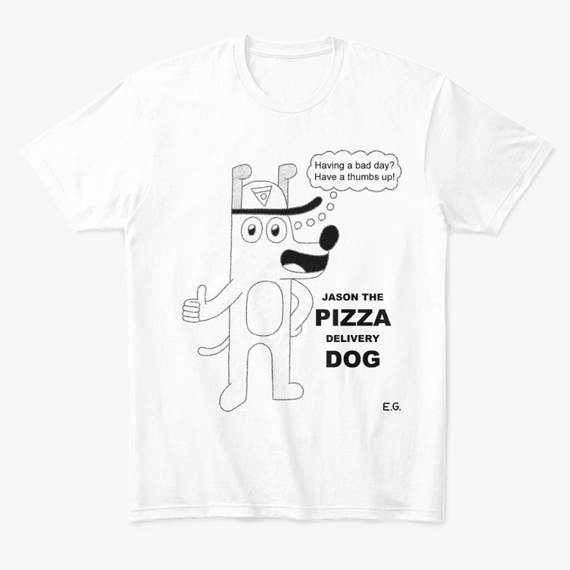 Jason the Pizza Delivery Dog Classic