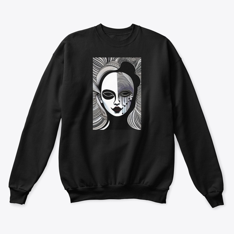 Creepy Face by Lines Product