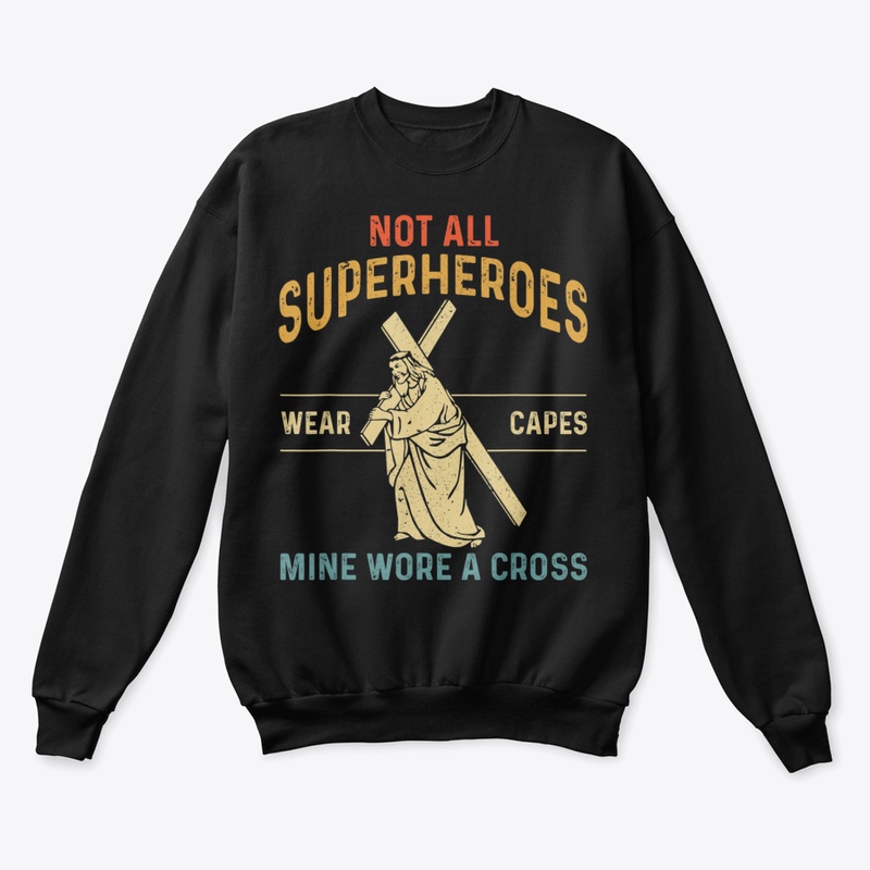 JESUS SUPERHERO MEN WOMEN JESUS CHRIST C