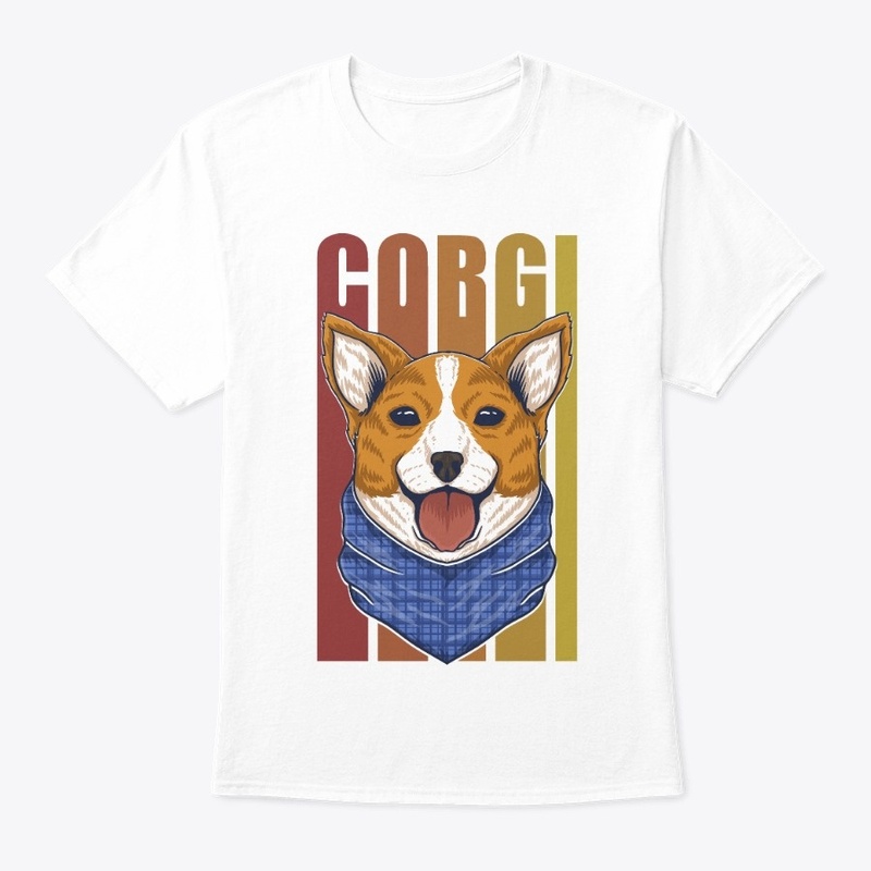 Corgi with Bandana