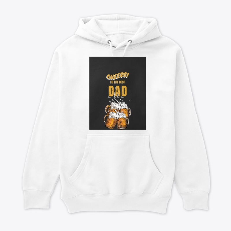 Cheers dad printed  Tshirt (customize)