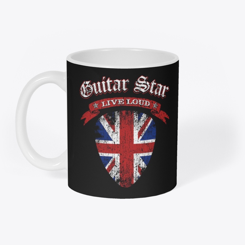 Union Jack Guitar Pick 