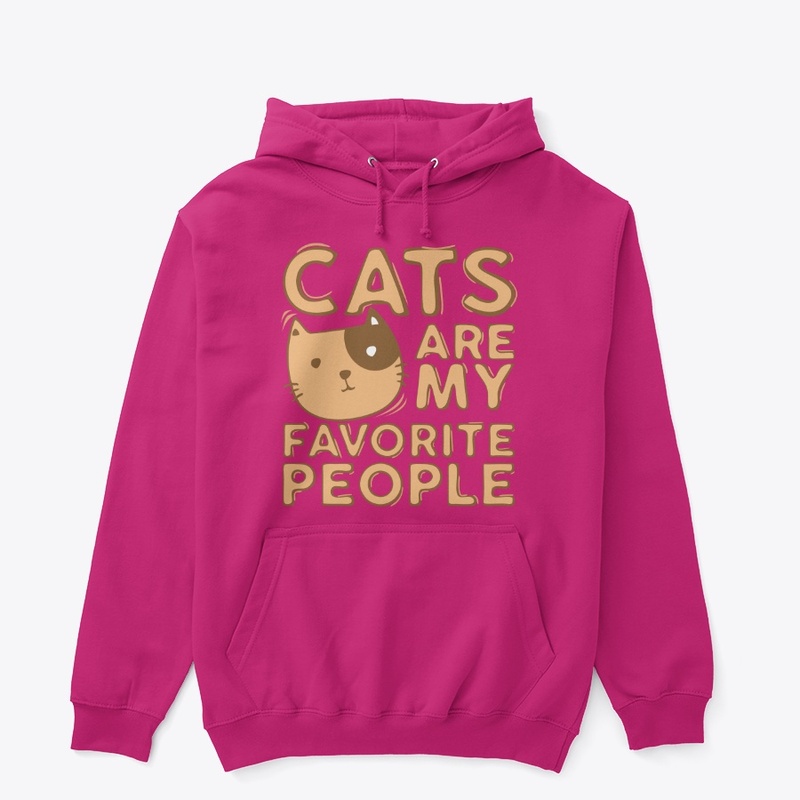 Cats Are My Favorite People - Quote