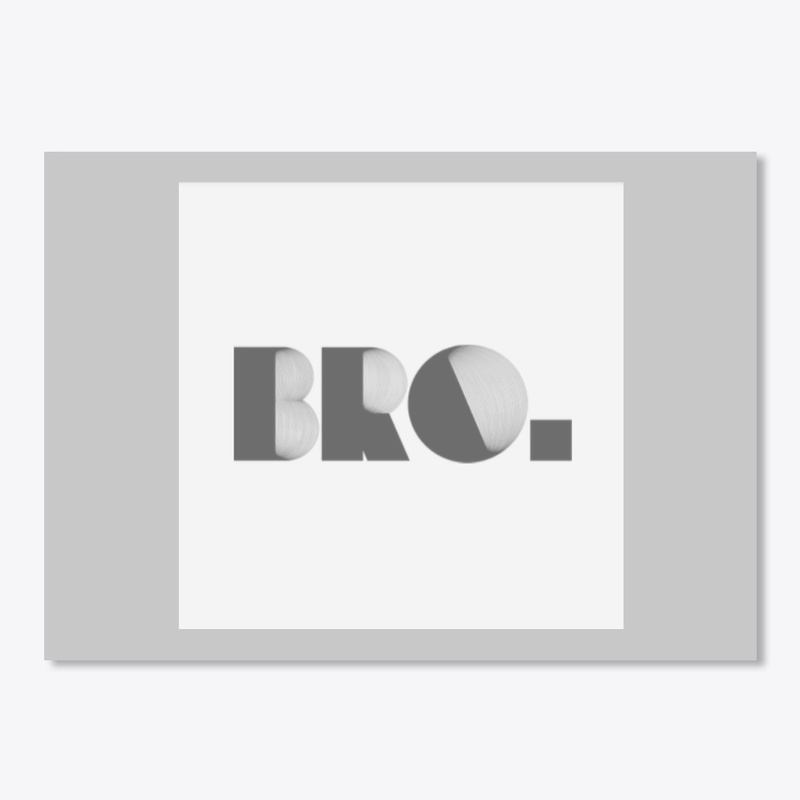The Official BRO. Sticker