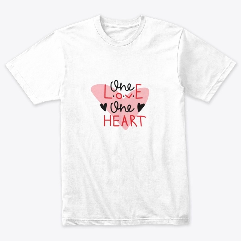 ONE LOVE T SHIRT FOR GIRLS