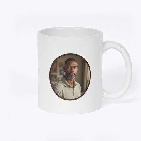 Coffee With Dad Memorial Mug White T-Shirt Back