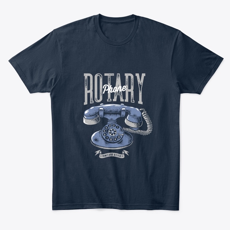 Retro Rotary Phone Classic Top