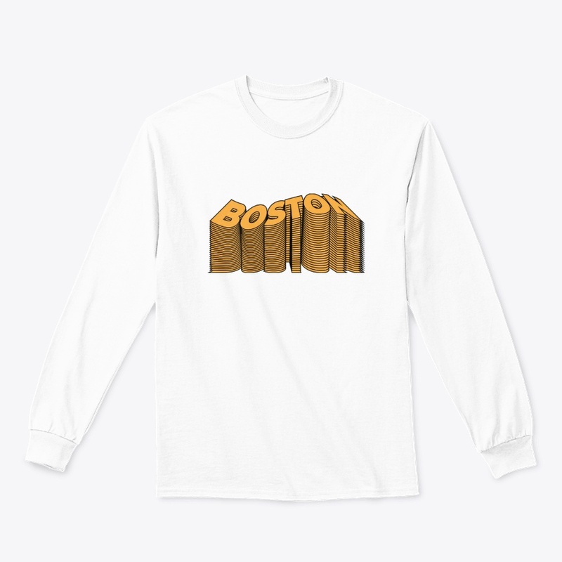 Boston Text Warp - Yellow/Black