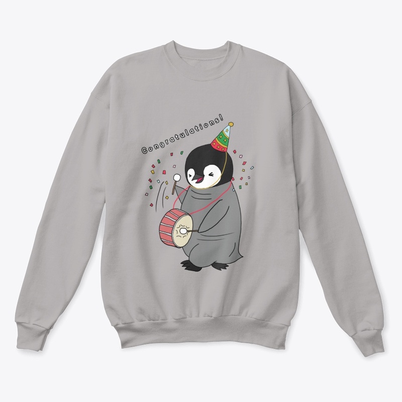 Congratulations - Cute Baby Penguin