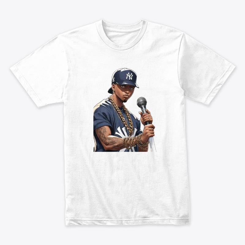 Yankee fit scientist logo tee