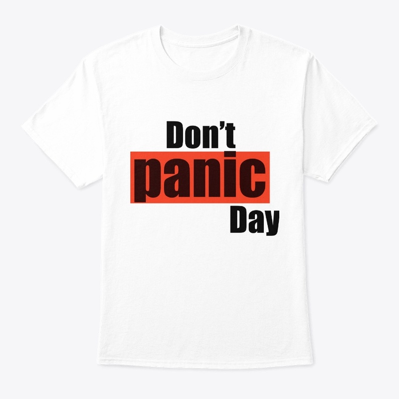 Don't Panic Vintage Distressed ironic 
