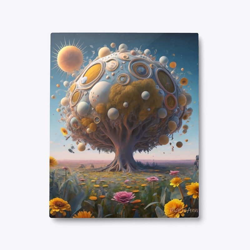 World on the Tree, art by MarieAnn
