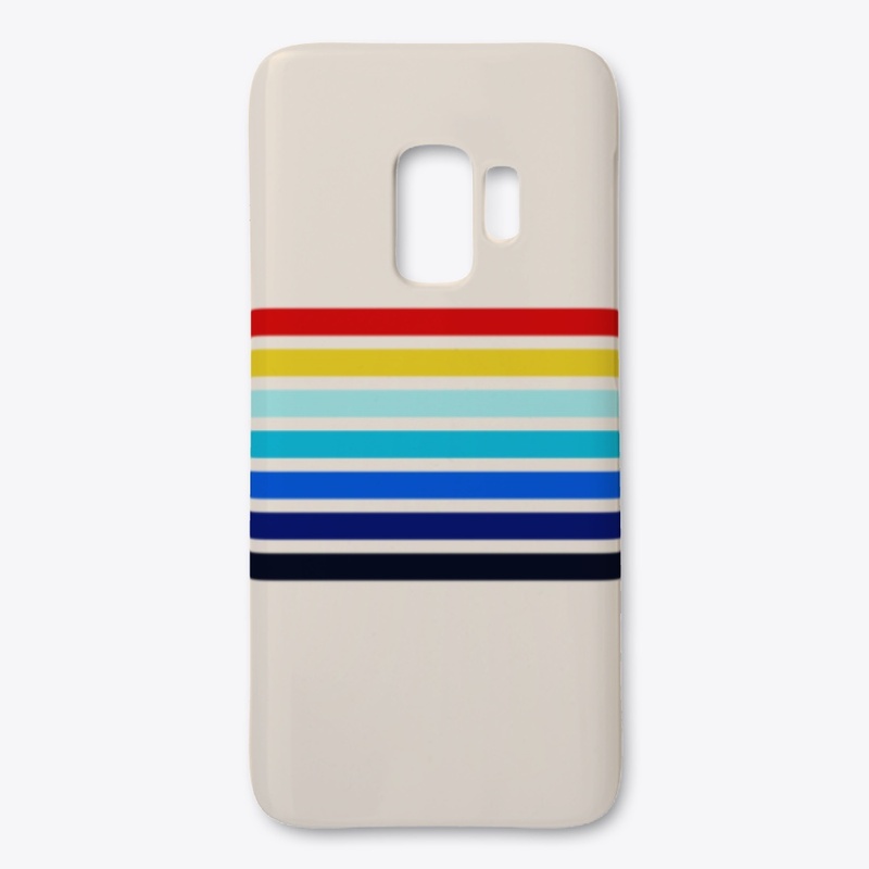 70s Style Retro Rainbow Stripes - Ina