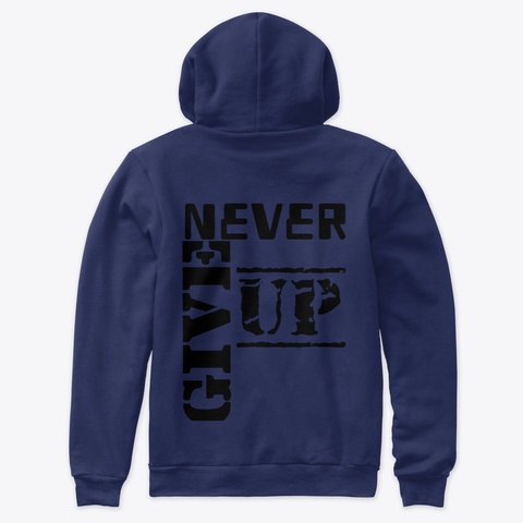 New 62 Brand Indonesia Navy Kaos Back