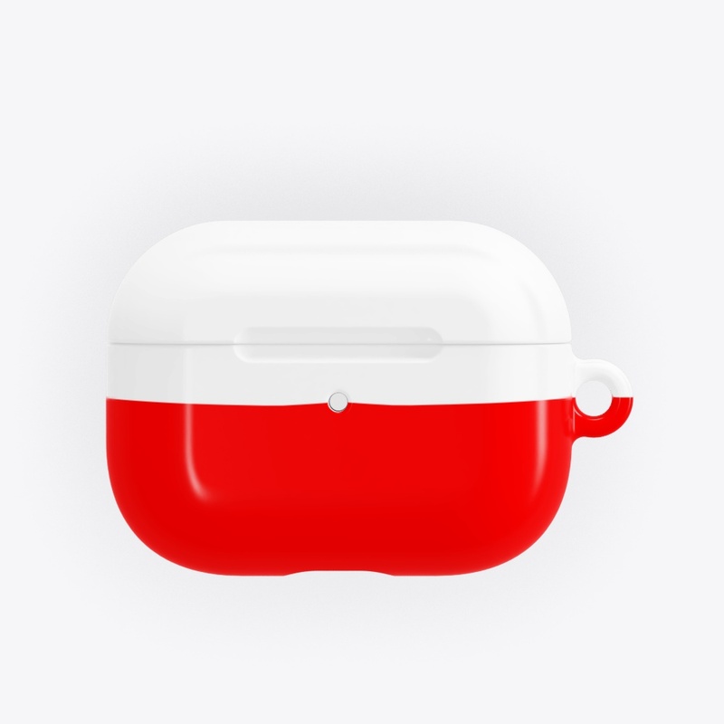 Polish Flag AirPod Case