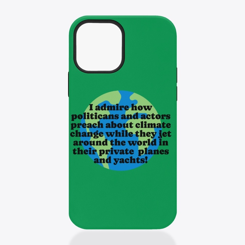 Climate change hypocrites