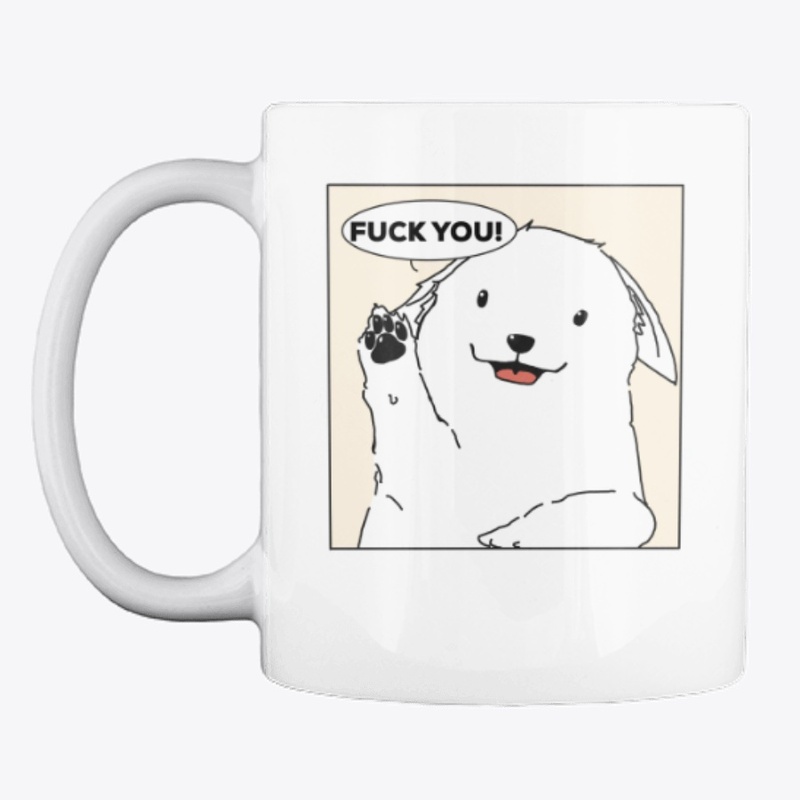[GOGOMUMU] Flipping Dog Mug