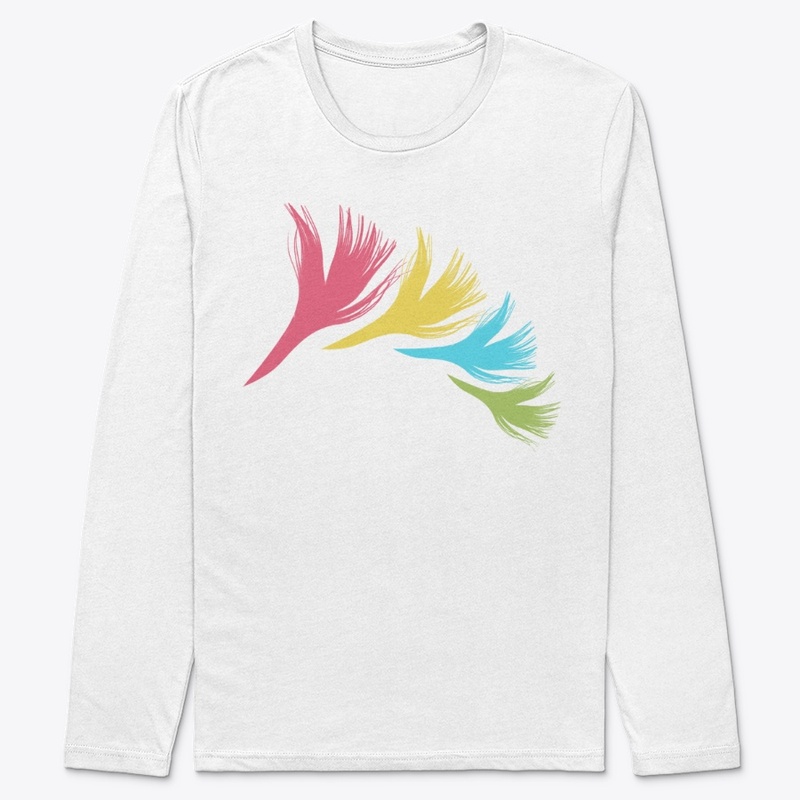 TREE MODERN SIMPLE FEATHER DESIGN