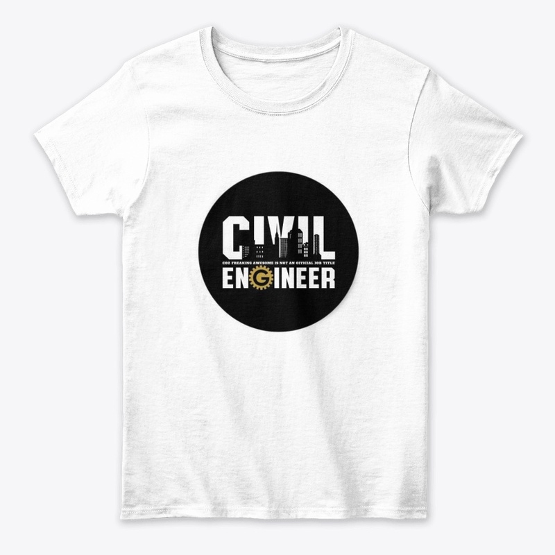 T Shirt For Civil Engineers