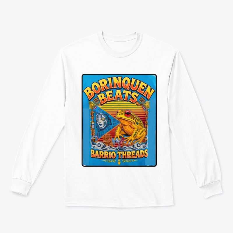 Borinquen Beats Barrio Threads Coquí 