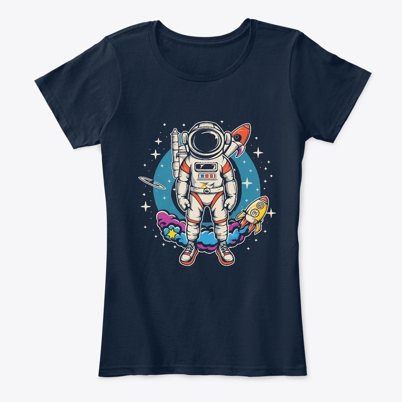Astronaut T-shirt design