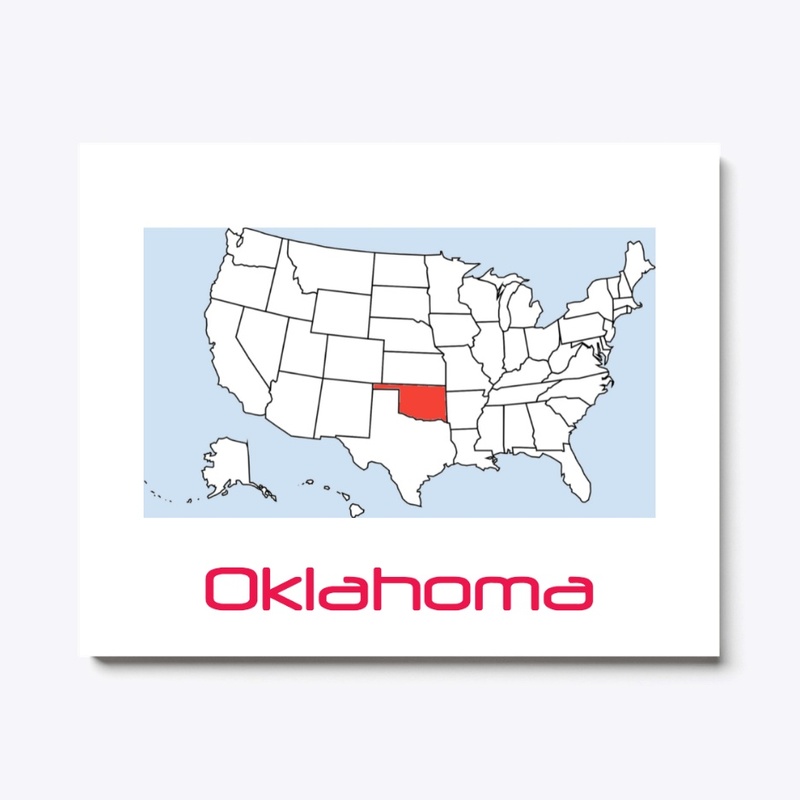 USA Tee Shirt -  Oklahoma