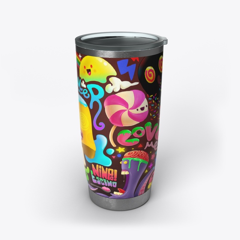 Summer Vibe  Stainless Tumbler
