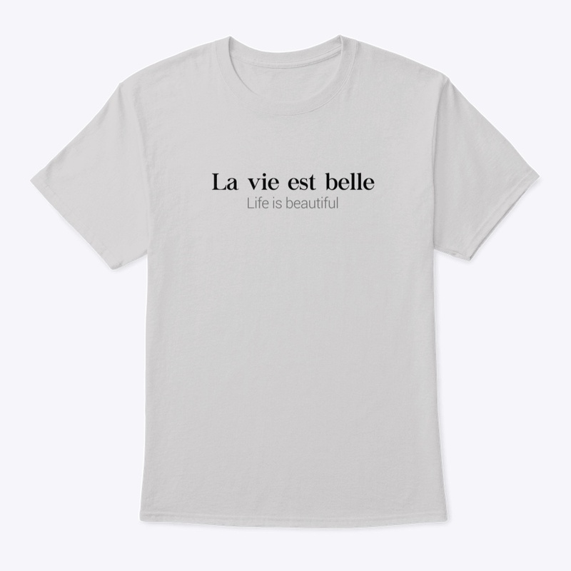 la vie est...