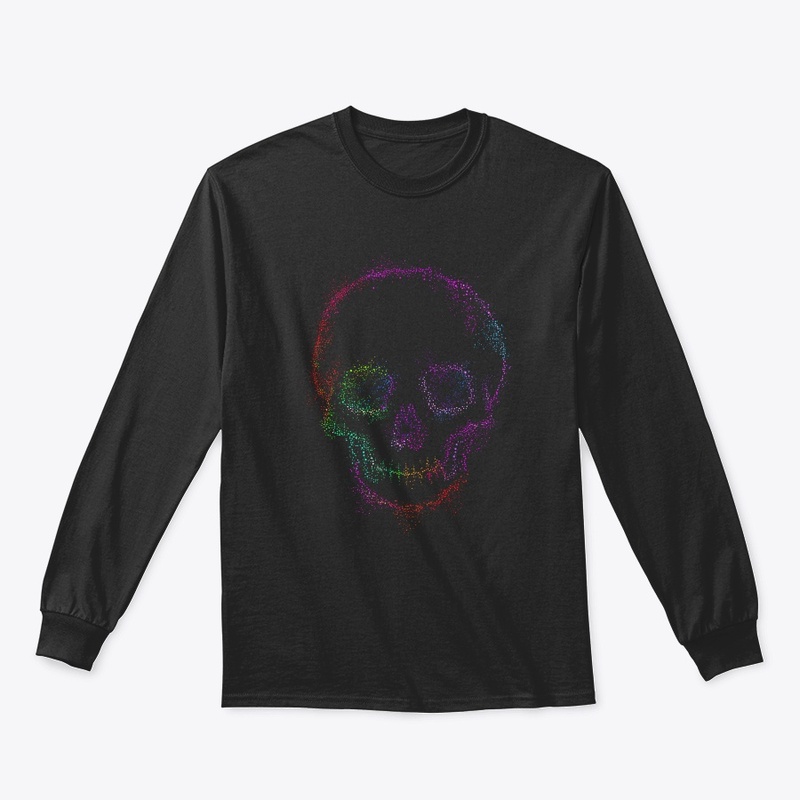 Halloween Rainbow Skull