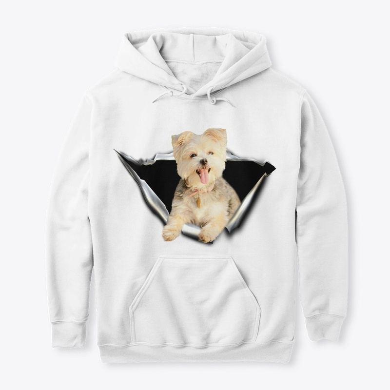 morkie 3D Car sticker
