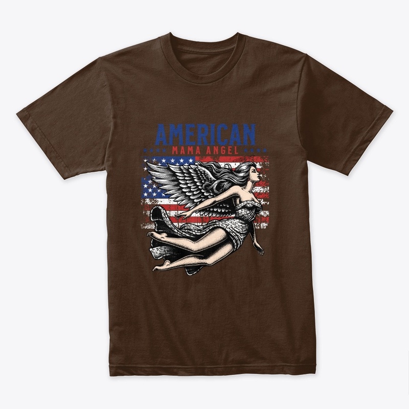 Mama American Angel T-Shirt