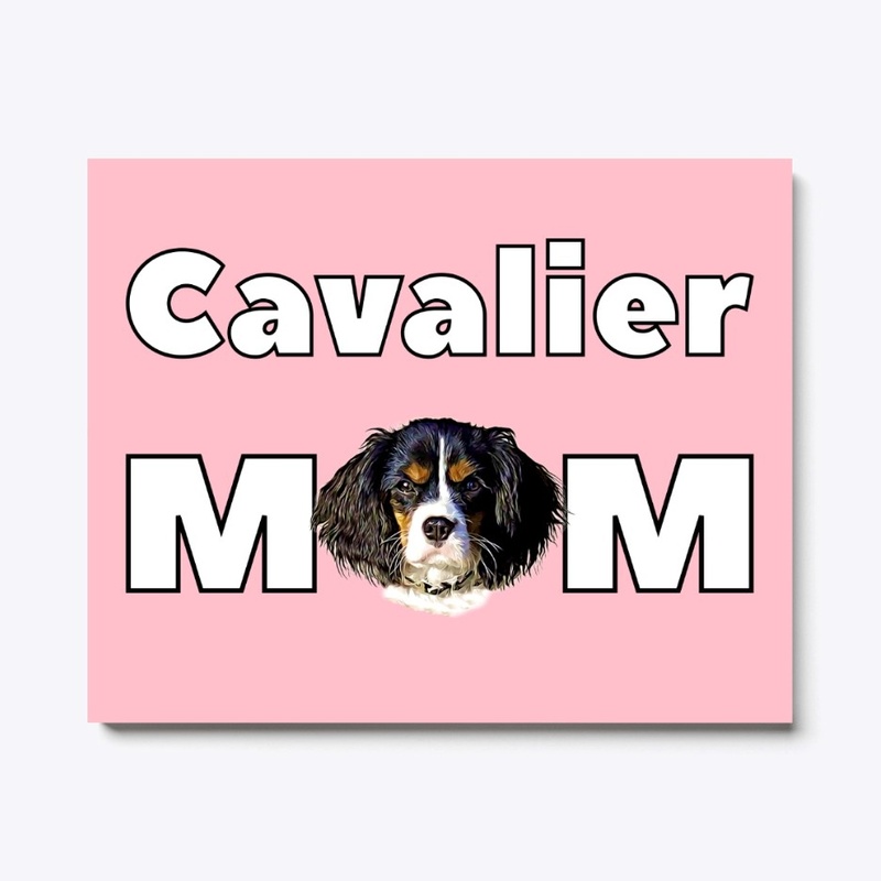 Tri-Colored Cavalier Mom