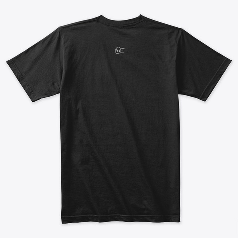 Flower Shirt (Black) Black Camiseta Back