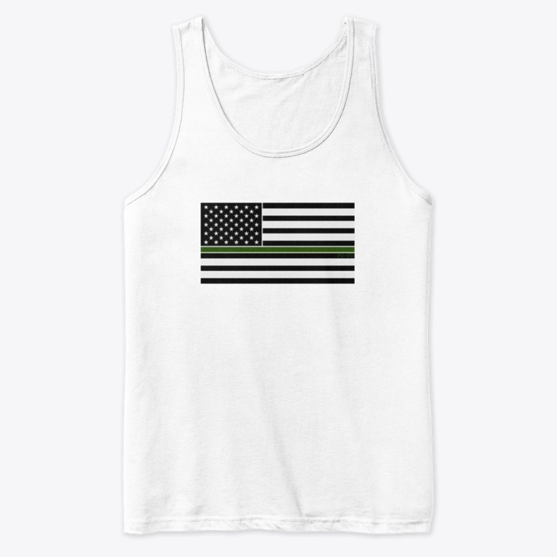 Thin Green Line Flag