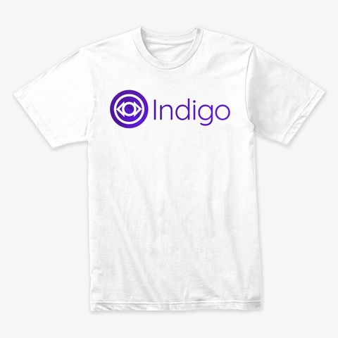 Premium Light Tee White T-Shirt Front