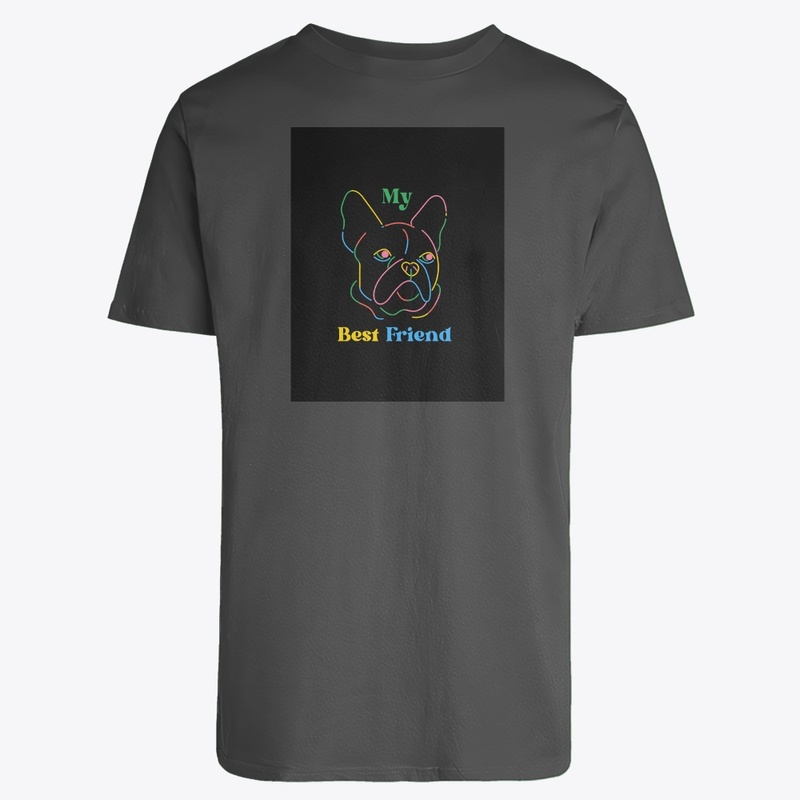 Friend: Colorful French Bulldog Design"