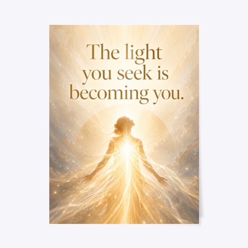 Becoming Light Wall Art