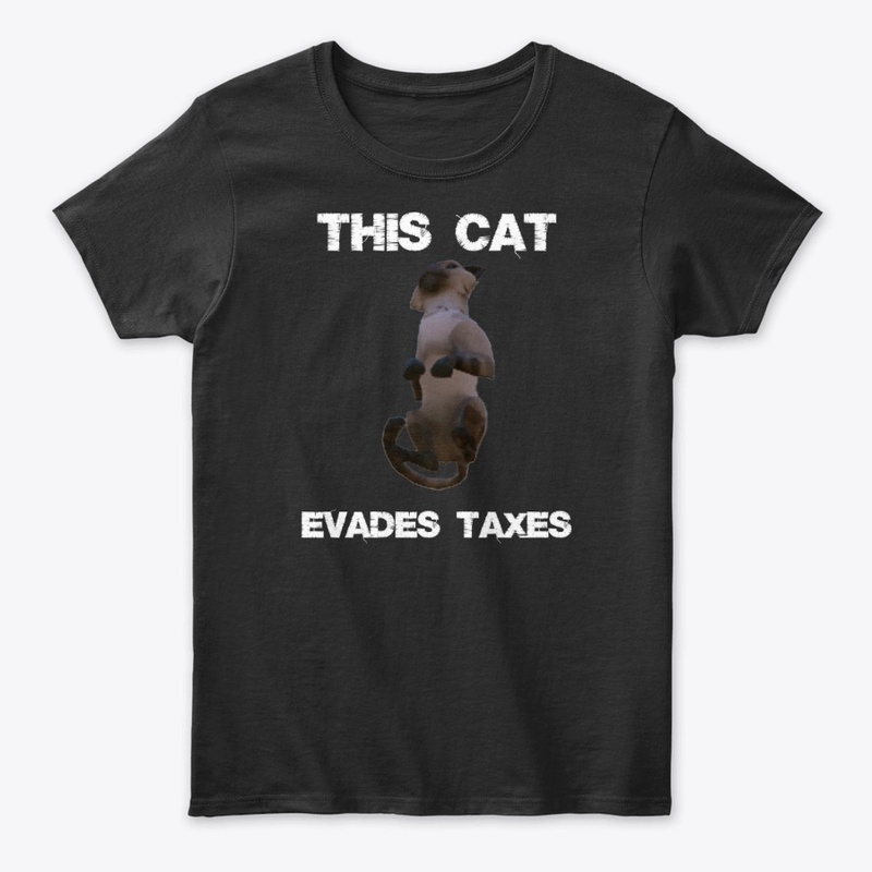 This cat evades taxes