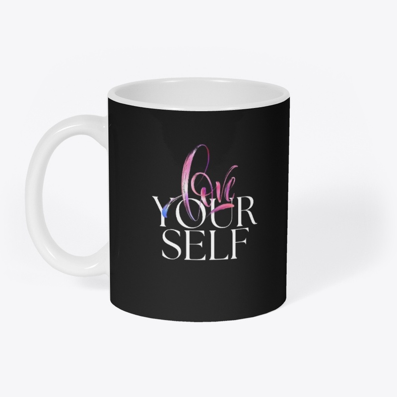 "Vibrant 'love yourself graphic tee'