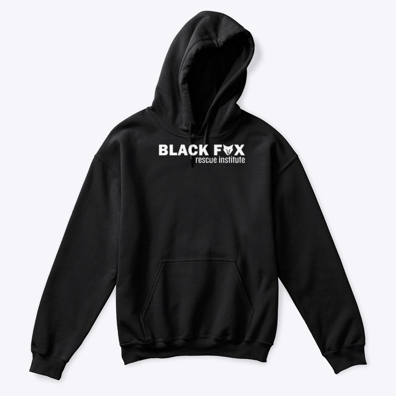 Black Fox Rescue Institute (White Logo)