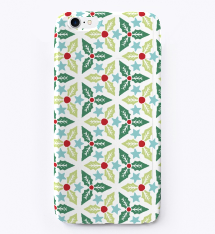 Christmas pattern iPhone case