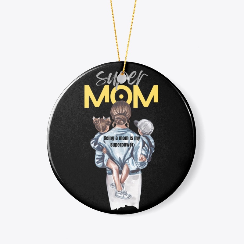 Super Mom Unisex Heavy Cotton Tee 