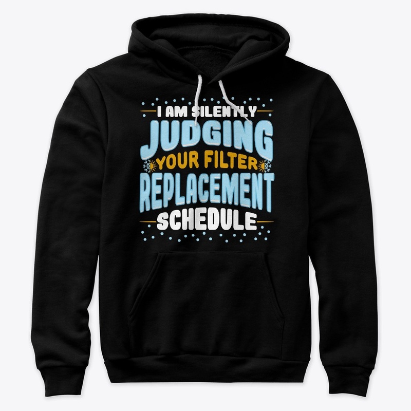 Funny HVAC Tech Gift Silently Judging